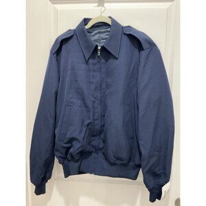 DLA Airforce Jacket 48R Lightweight Dark Navy Removable Liner Pockets NWT